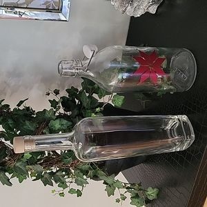 2 Glass Bottles